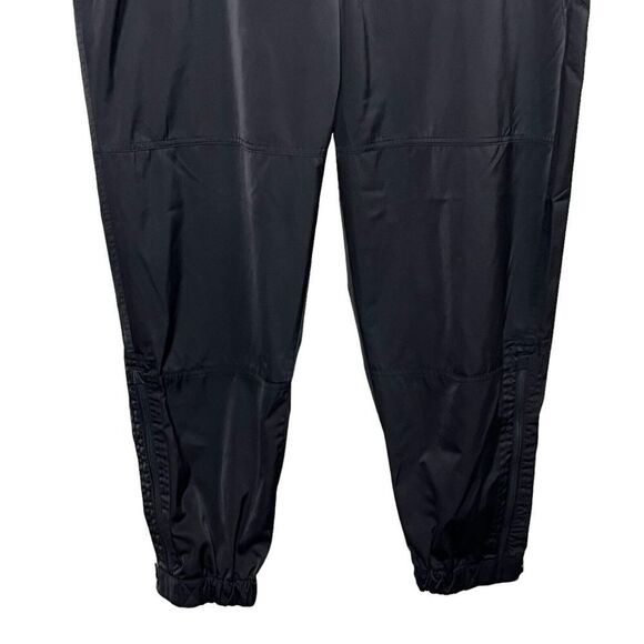 Athleta Radiant Performance Joggers Women’s Size 16 Black Tapered Leg Zip Pocket - Picture 4 of 14